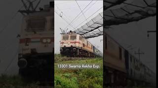 Dhanbad  Tata Swarna Rekha Express crossing Dhanbad coalfields [upl. by Medarda]