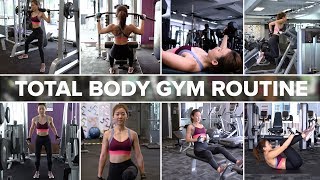 Total Body Strength Training Gym Routine  Joanna Soh [upl. by Stevie735]