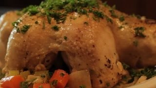 How to Cook a Whole Chicken in a Pressure Cooker  Delicious Dishes [upl. by Oretos]