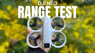 DJI Neo Range Test [upl. by Nalad]