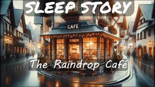 Rainy Days at the Café  Calm Bedtime Story for Grown Ups  Sound of Rain [upl. by Nabala]