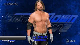 WWE AJ Styles 2nd Theme  Phenomenal HQ  WWE Edit  Arena Effects [upl. by Harpp120]