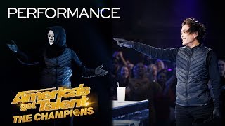 SHIN LIM Is Magician X Marc Spelmann Blows Minds With Magic  Americas Got Talent The Champions [upl. by Herald]