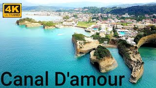 Canal D’amour  Corfu 4k [upl. by Maker471]