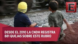 Crece en México las detenciones de niños migrantes [upl. by Atiekal]