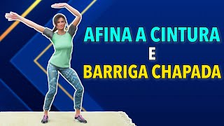 EXERCÍCIOS EM PÉ PARA REDUZIR A CINTURA E DEFINIR O ABDÔMEN DANÇA PARA QUEIMAR GORDURA [upl. by Marcella]