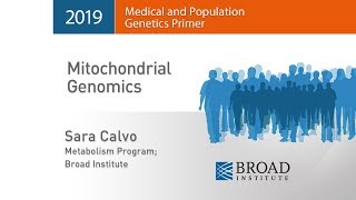 MPG Primer Mitochondrial Genomics 2019 [upl. by Hajidahk12]