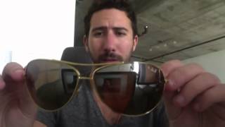 RayBan RB 3293 Sunglasses Review amp Fitting [upl. by Anayrb]