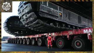 This Is How Gigantic Oversized Loads Are Transported ▶ The Largest Transports In The World [upl. by Aremaj599]