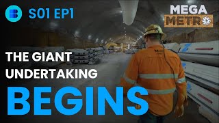 Tunneling Beneath Sydney  Mega Metro  S01 EP1  Engineering Documentary [upl. by Namielus630]