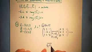 Vectores linealmente dependientes e independientes Vectores paralelos Puntos alineados [upl. by Hibben]