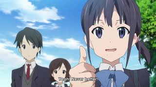 Kokoro Connect episode 4 Twin Feelings  Aniii MeoW [upl. by Anetta]