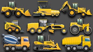 Wheel Loader amp Construction Trucks for Kids  Farm Water System Construction for Children [upl. by Eladnar]