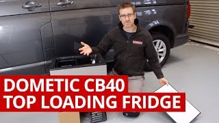 Kiravans Review of the Dometic CB40 Top Loading Fridge [upl. by Laryssa]