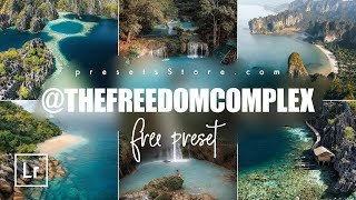 THEFREEDOMCOMPLEX Inspired  Free Presets for Lightroom Mobile  Download  Tutorial  DNG [upl. by Intirb]