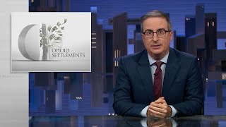 Opioid Settlements Last Week Tonight with John Oliver HBO [upl. by Yentrok]