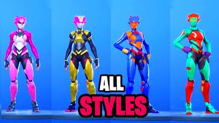 NEW UNLOCKING ALL SINGULARITY STYLES IN FORTNITE  WORLD‘S FIRST [upl. by Aihsot]