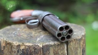 Shooting the Allen Thurber pepperbox revolver  TEASER [upl. by Attennot102]