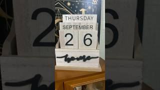 Desk calendar journaling scrapbooking aestheticcalendar craftarea deskdecoration [upl. by Alf]