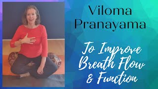 3 Part Yoga Breath Viloma Pranayama  A Comprehensive Guide to Improve Breath Flow amp Function [upl. by Hernandez]