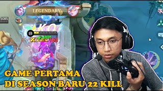 FANS RRQ NGERANK PAKAI GAMEPAD DOANG  22 KILL TOP GLOBAL MARTIS [upl. by Reilamag]