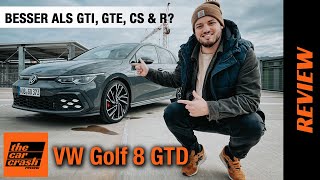 2021 VW Golf 8 GTD 200 PS 💥 Vernünftiger als GTI GTE CS amp R 🥸 Fahrbericht  Review  Test 🏴 [upl. by Fabiola]