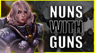 Sisters of Battle EXPLAINED By An Australian  Warhammer 40k Lore [upl. by Leahplar]