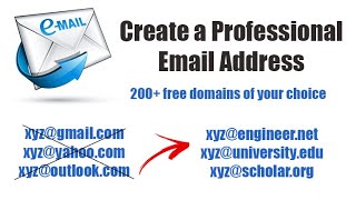 Create Professional Email Address  Educational Email Address  Buseniss Email Address  Tech Tips [upl. by Pacificia]