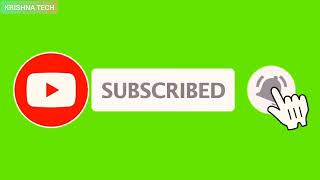 subscribe button free to use  green screen subscribe button  copyright free subscribe button [upl. by Heins]