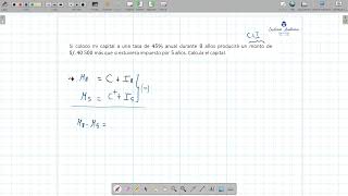 Regla de interés simple Problema XI [upl. by Schulz]