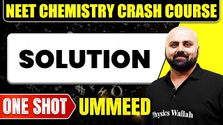 SOLUTION in 1 Shot All Concepts Tricks amp PYQs  NEET Crash Course  Ummeed [upl. by Nosnevets]