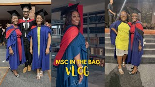 I FINALLY GRADUATED WITH AN MSC DEGREE IN IT MANAGEMENT  MAURITIUS VLOG43 womenintech [upl. by Sivad]