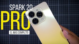 TECNO SPARK 20 PRO│UNBOXING en ESPAÑOL│El GAMA BAJA más COMPLETO😵 [upl. by Hakvir]