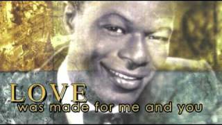 LOVE Nat King Cole Lyrics [upl. by Godfry]