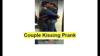 Delhi Metro couple kissing prank [upl. by Trow]