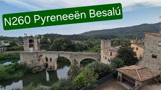 098 N260 Pyreneeën Besalú [upl. by Aicened46]