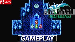 Final Fantasy 3 Pixel Remaster Nintendo Switch Gameplay [upl. by Ollie]