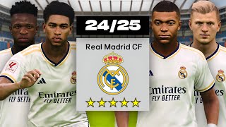 SIMULO EL FICHAJE DE MBAPPE AL REAL MADRID POR UNA TEMPORADA  FL 24 [upl. by Roy295]