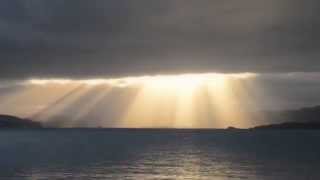 Crepuscular rays timelapse [upl. by Bevin]