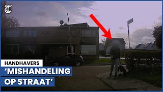 Politie confronteert vechtersbaas Daar komt die [upl. by Noloc]