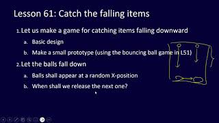 Kids Python Challenge Lesson 61 Catch the falling items [upl. by Odirfliw]