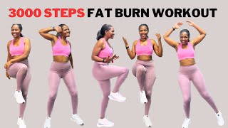 3000 Steps Fat Burning Workout At Home [upl. by Assirehc]