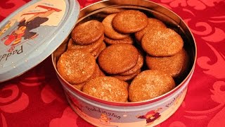 Easy vegan Ginger Biscuits  Einfache vegane Ingwerplätzchen [upl. by Ahsitruc454]