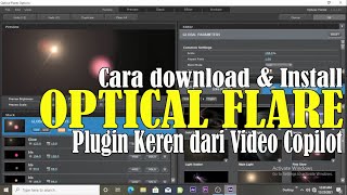 TUTORIAL AFTER EFFECT CARA MENGGUNAKAN PLUGIN OPTICAL FLARE DARI VIDEO COPILOT DAN CARA INSTALLNYA [upl. by Suoilenroc]