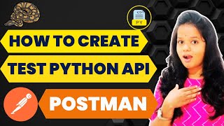 How to Create and Test Python API in POSTMAN How to Build an API in PythonPostman API for Python [upl. by Craven]