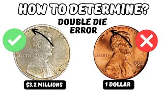 What Makes these Lincoln Pennies Worth Millions Check Double Die Error [upl. by Ebbie]