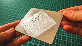 Making a Paper Embossing Stamp amp Counter Die [upl. by Mukerji557]