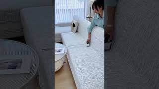 Slipcover KAS 👉CodeCA231🔗Link in bio📣summer throws for couch large sectional couch covers for pets [upl. by Anairo]