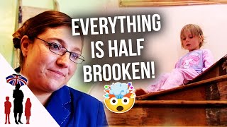 Supernanny cant believe the MESS in this familys house [upl. by Aderf]