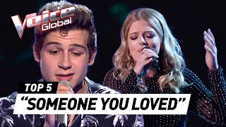 BEST SOMEONE YOU LOVED Lewis Capaldi covers in The Voice [upl. by Nisen]